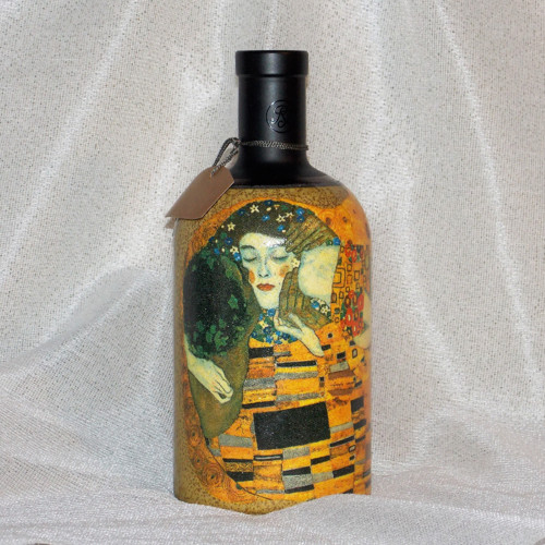 Dárková láhev Klimt čierny