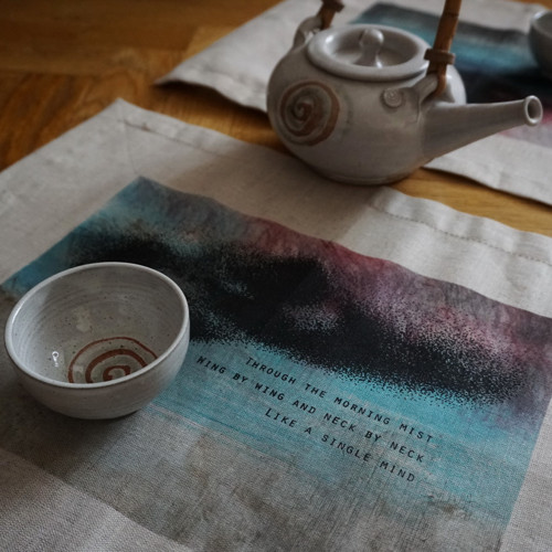 Hejno a haiku (prostírání) — foto 1