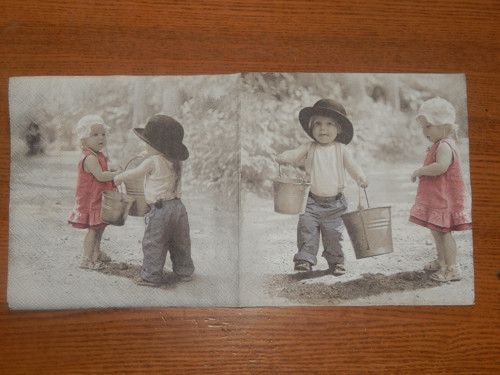 Ubrousek na decoupage - pomocník — foto 1