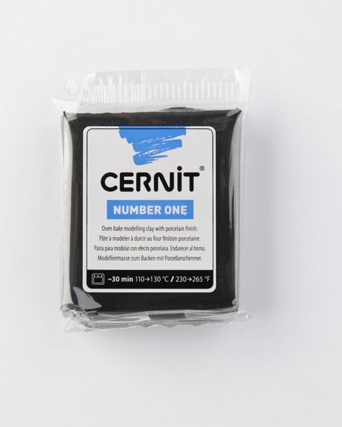 CERNIT NUMBER ONE 100 - černá 56 g — foto 1