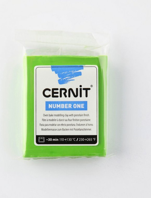 CERNIT NUMBER ONE 611 - světle zelená 56 g — foto 1