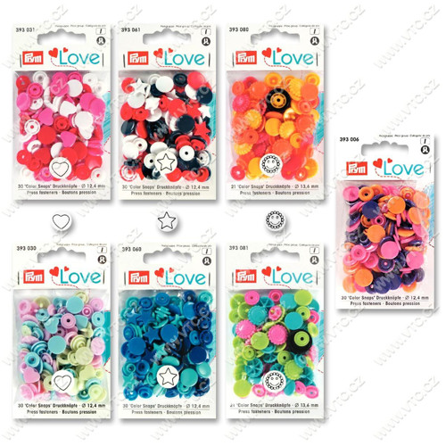 Patentky "Color snaps" PRYM LOVE