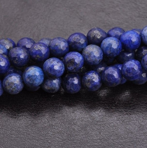 Lapis-lazuli broušené 10mm — foto 1