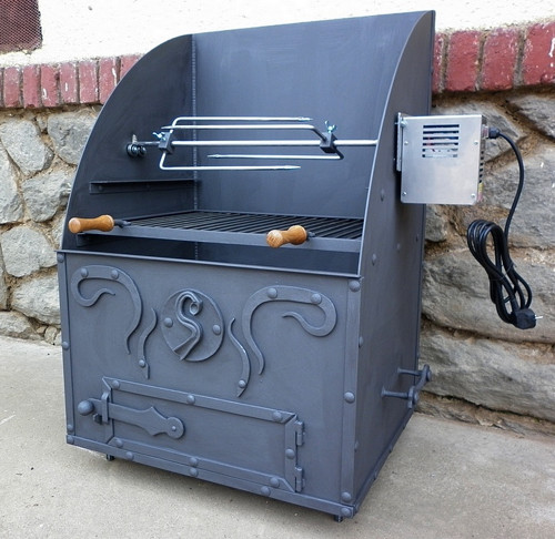 Kovaný kombi-gril