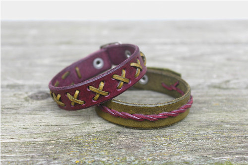 Set náramků Olive&Purple — foto 1
