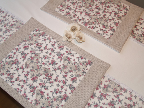 Prostírání - Roses and butterfly — foto 1