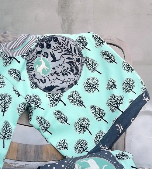 Triko "Mintový les":-), 2 - 4,5 r. — foto 1