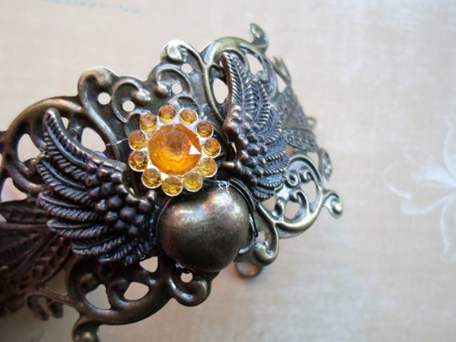 Steampunkový náramek — foto 1