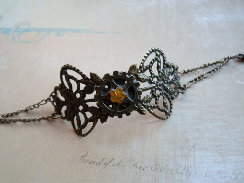 Steampunkový náramek — foto 1