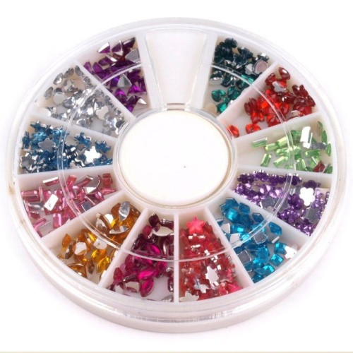 Plastové kamínky, 3-4 mm — foto 1