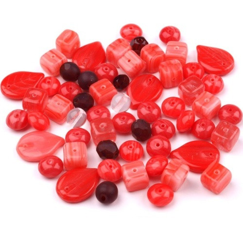 Skleněný mačkaný MIX, 4-20mm (50g)