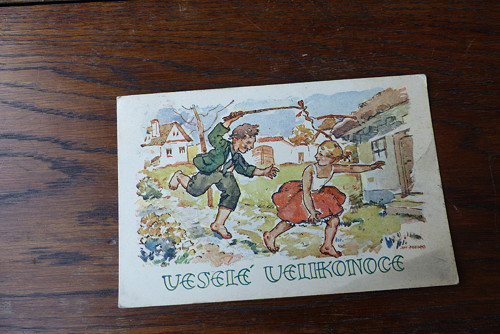 Veselé Velikonoce...pohlednice 1930