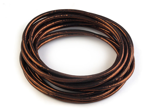 Silná šňůra hnědá 4,5mm - 1m