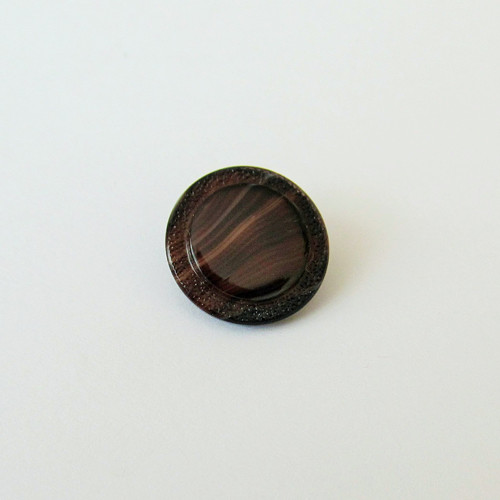 Knoflík č.19 skleněný 19 mm