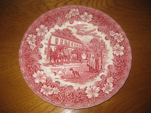 Servírovací tác - anglický porcelán — foto 1
