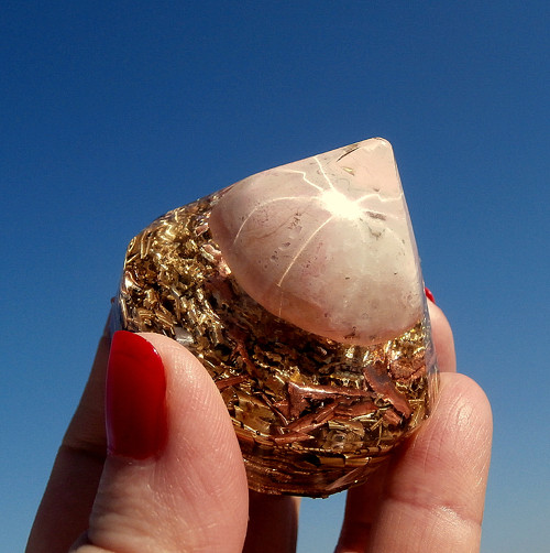 ORGONIT - Diamant, *Manganokalcit* — foto 1