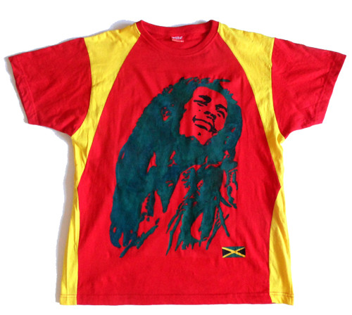 Pánské tričko ručně malované Bob Marley