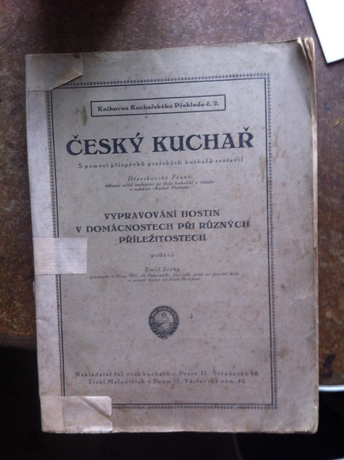 ČESKÝ KUCHAŘ 1922 — foto 1
