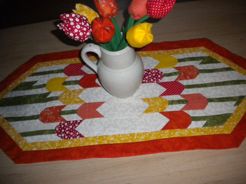Tulipánový napron — foto 1