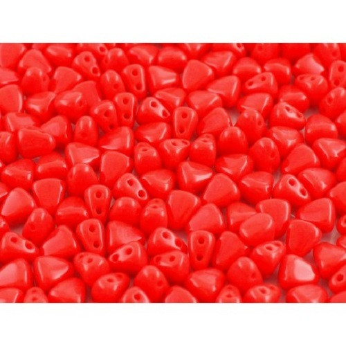 SLEVA/MATUBO NIB-BIT - Opaque Coral Red, 30 ks