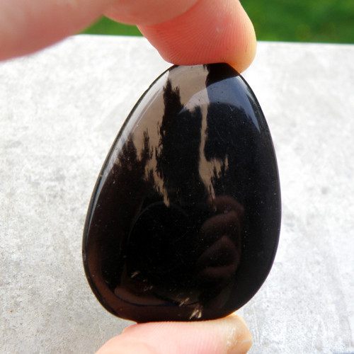 Kouřový obsidián - apačské slzy — foto 1