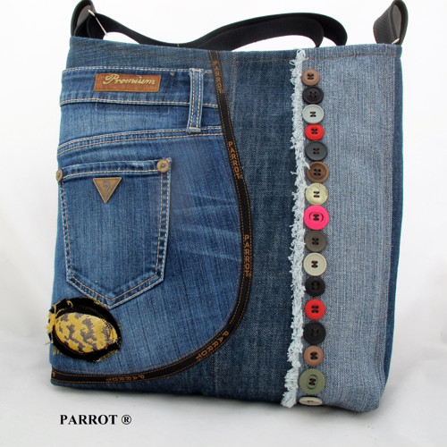 Love Jeans Bag * Omega * Parrot® — foto 1