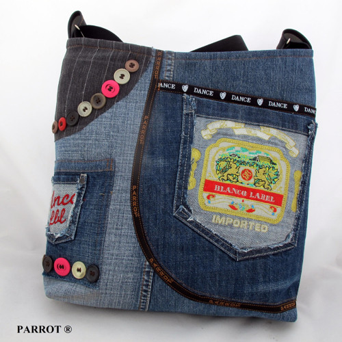 Love Jeans Bag * Alfa .Ii * Parrot® — foto 1