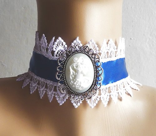 Nákrčník Blue Lace — foto 1