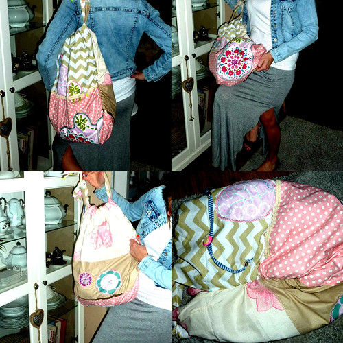 Obří taška Gipsy pink — foto 1