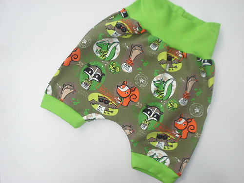 Dětské kraťásky-KAMARÁDI Z LESA — foto 1
