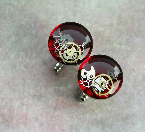 Manžetové knoflíčky /red/ — foto 1