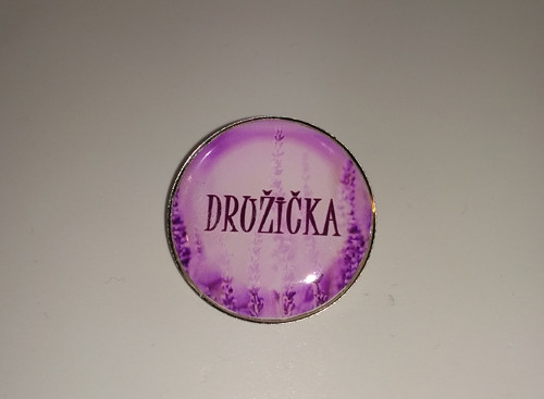 Brož_družička_levandulová — foto 1
