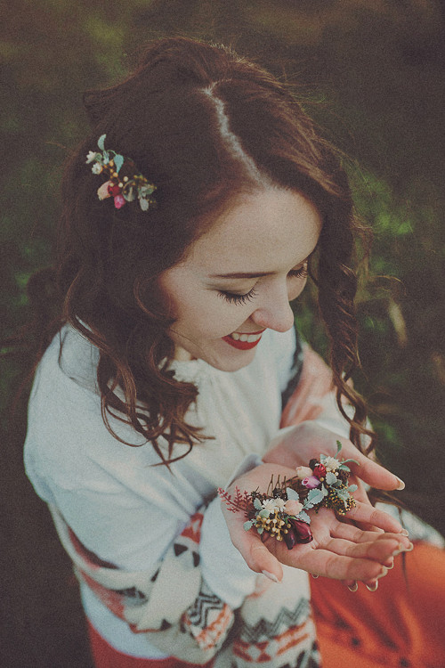 Mini hřebínky "lesní tajomstvá" — foto 1