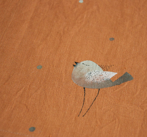 Utěrka - ptáček zpívá — foto 1