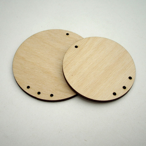 KOLEČKO 6 cm - komponent s děrováním - KV071