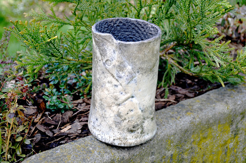 RAKU váza: Ecce homo