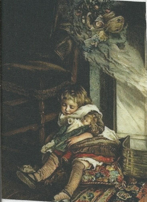 Bavlněná látka - panel 9 x 13 cm