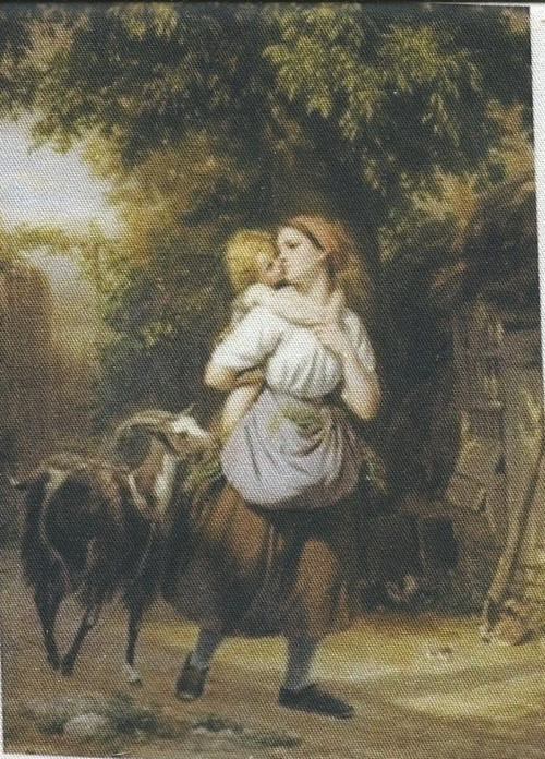 Bavlněná látka - panel 9 x 13 cm — foto 1