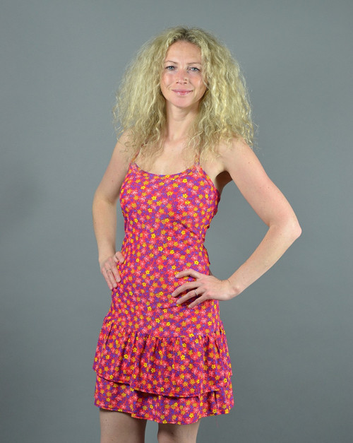 Kytičkované šaty — foto 1