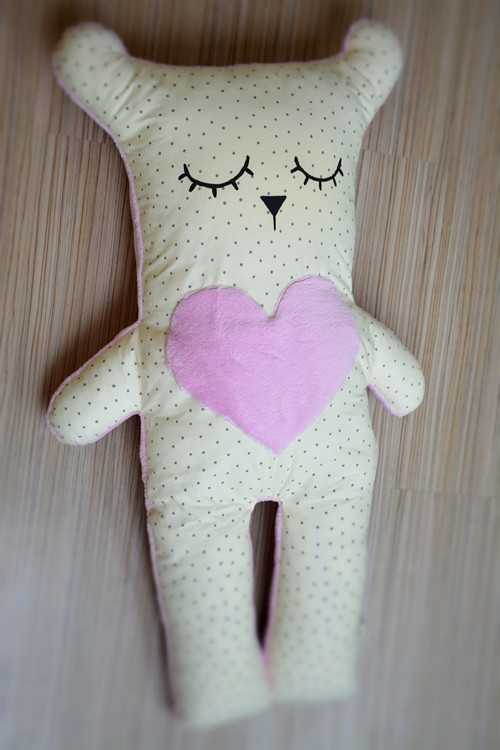 Maxi Bubu Bear pink heart — foto 1