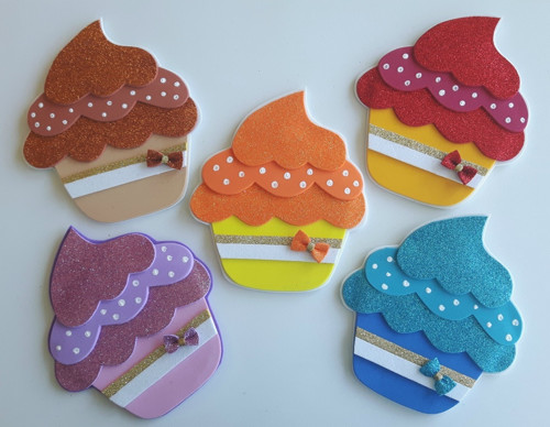 2D sada na tvoření - muffinky — foto 1