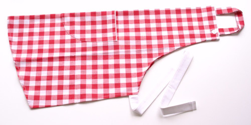 Zástěra RED&WHITE na přání — foto 1