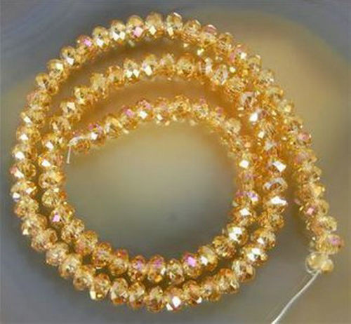 Swarovski_components rondelky 3x4 mm - 40ks — foto 1
