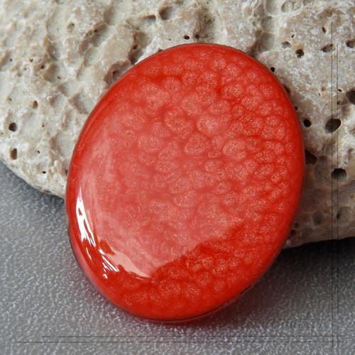 Akrylový kabošon, velký, 3x2,5 cm — foto 1