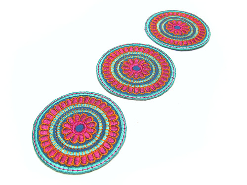 Aplikace č. 42 - mandala - nažehlovačka — foto 1