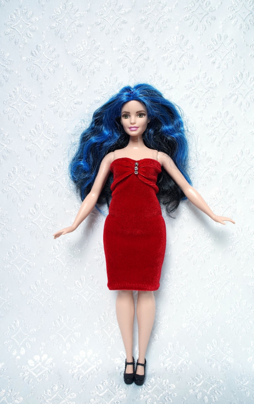 Šaty pro Barbie 2016 - curvy - baculku SLEVA — foto 1