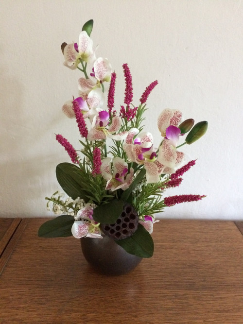 Dekorace s orchidejemi — foto 1