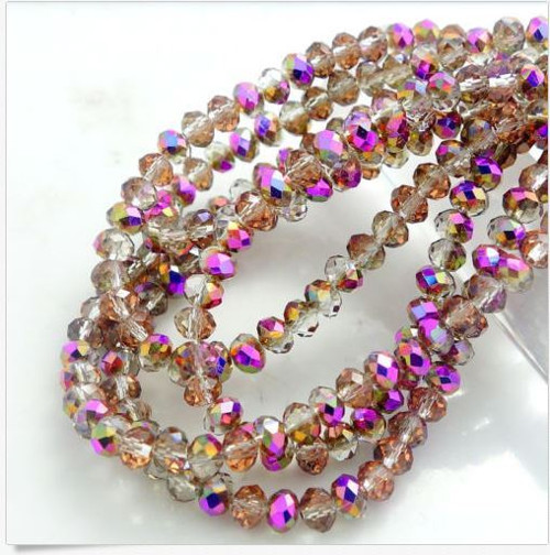 Swarovski_components rondelky 4x6 mm - 20 ks — foto 1
