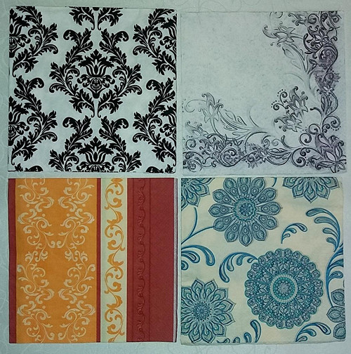 Ubrousky - ornamenty I.