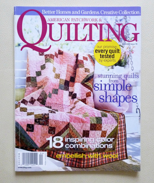 Časopis QUILTING 04/2006 — foto 1